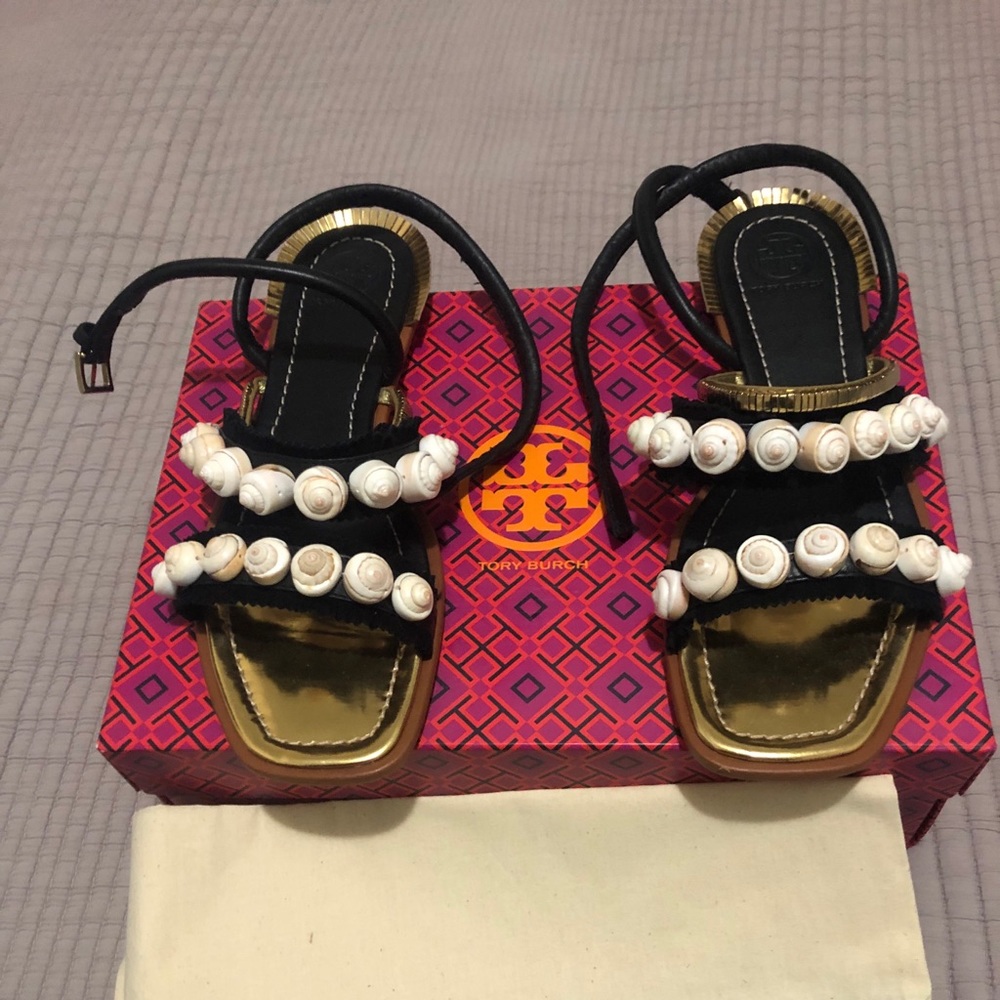 Tory Burch Sinclair sandal. Wore them once